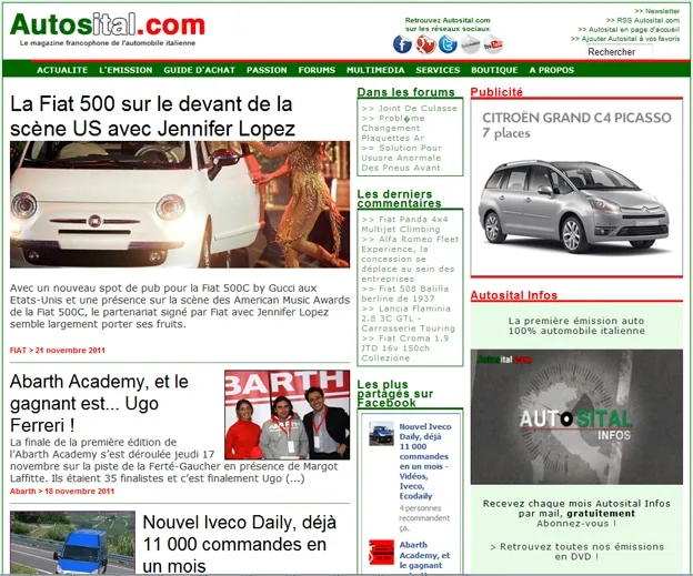 capture autosital 2011