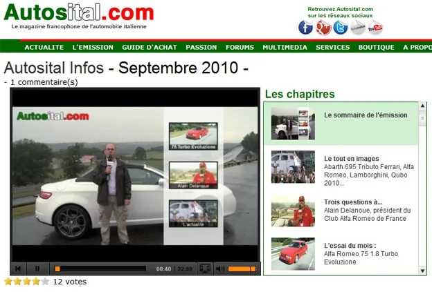 capture autosital infos septembre 2010