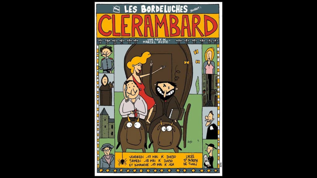 Captation de la pièce de théâtre Clérambard de Marcel Aymé - Les Bordeluches - 119 Productions