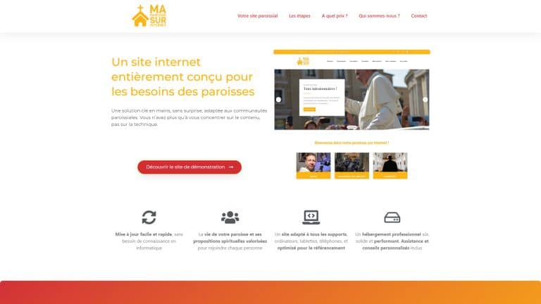 logo ma paroisse sur internet